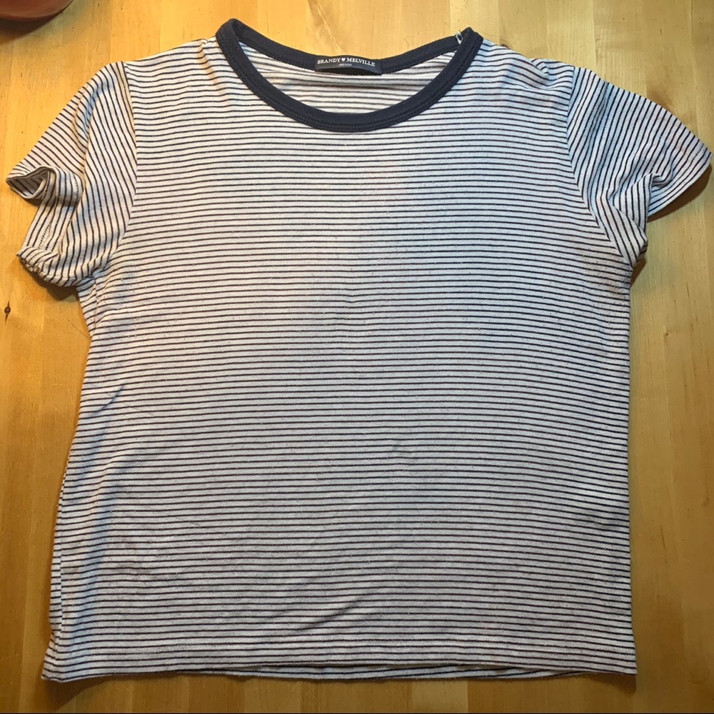 Brandy Melville Striped Tee